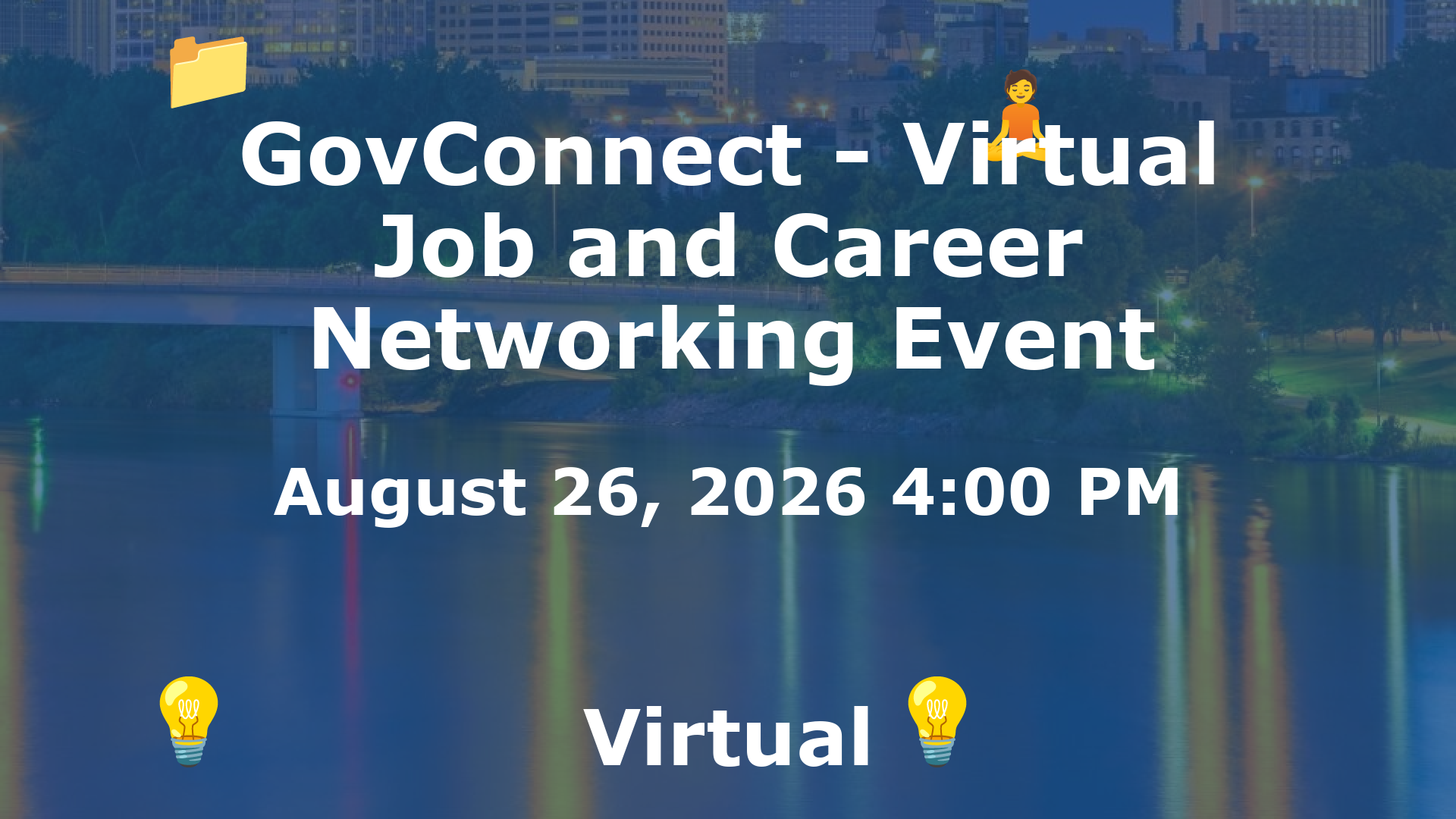 GovConnect - Virtual Job and Career Networking Event event image